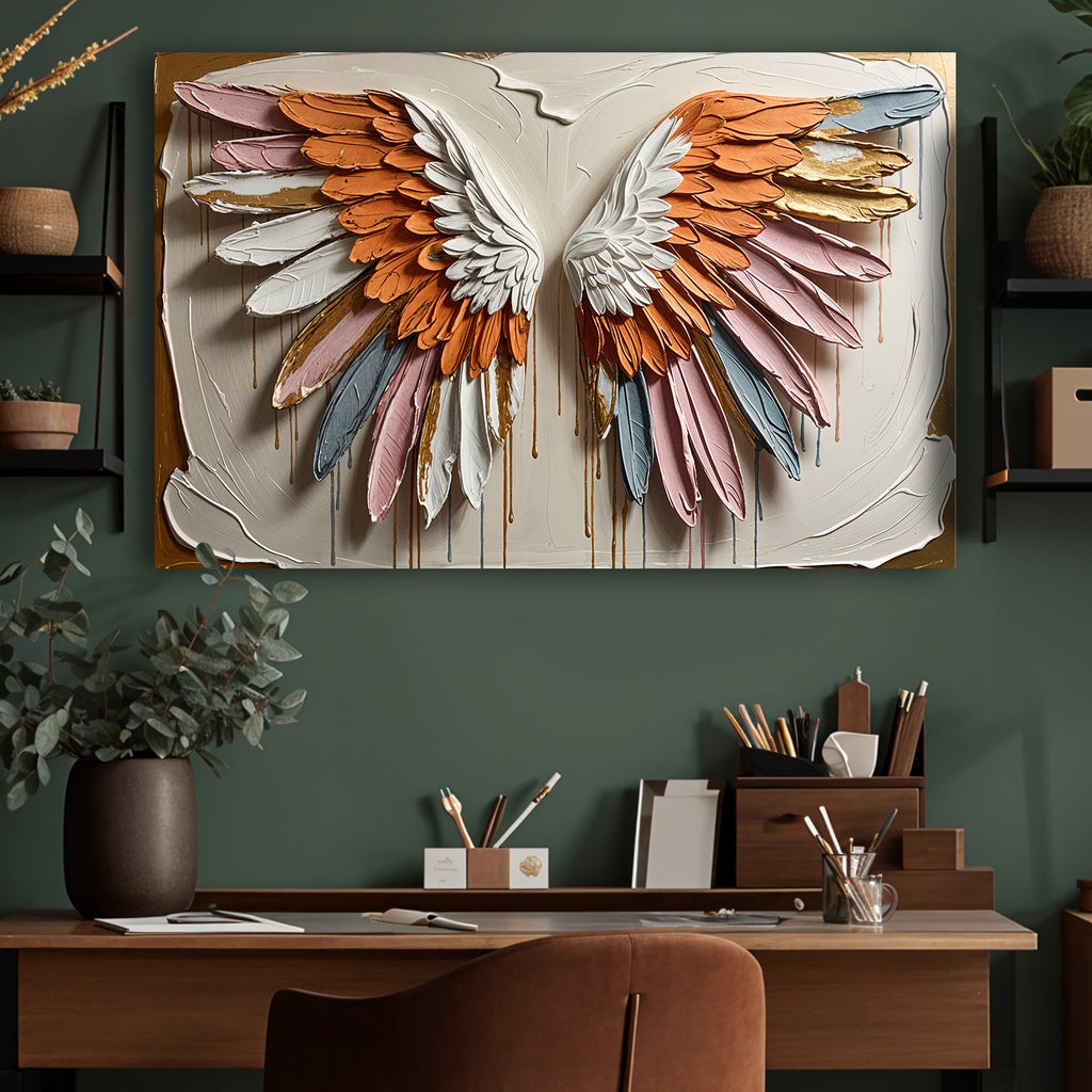 Angelic Wings Wall Art