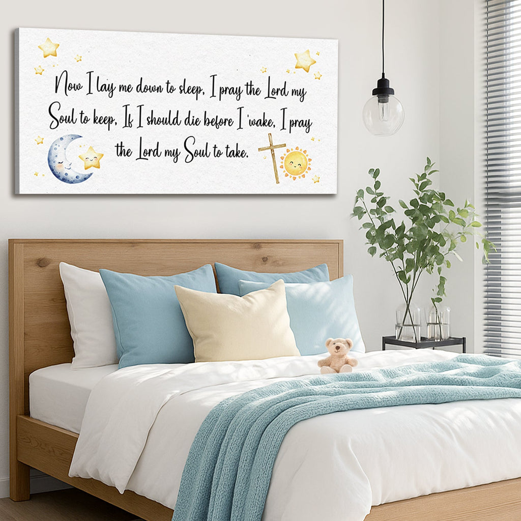 I Lay Me Down To Sleep Faith Sign