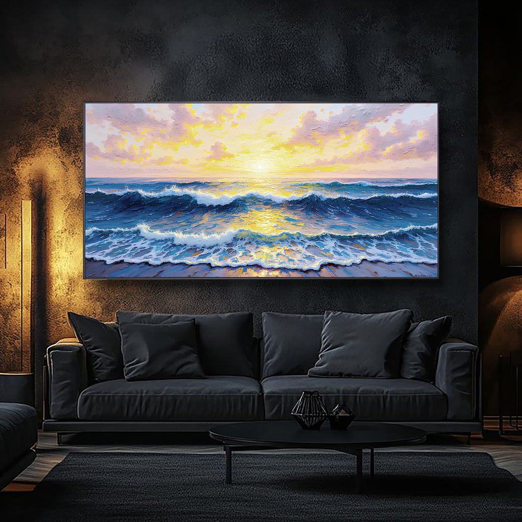 Golden Horizon Wall Art
