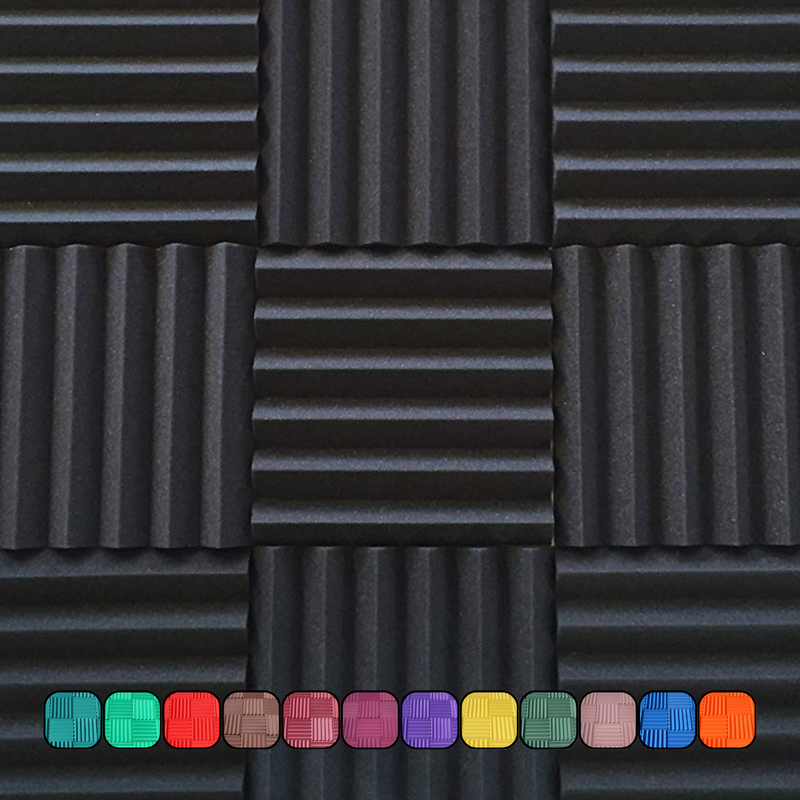 Easy Mount Acoustic Foam Kit - 12x12x2