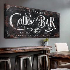 Coffee Bar Sign XI