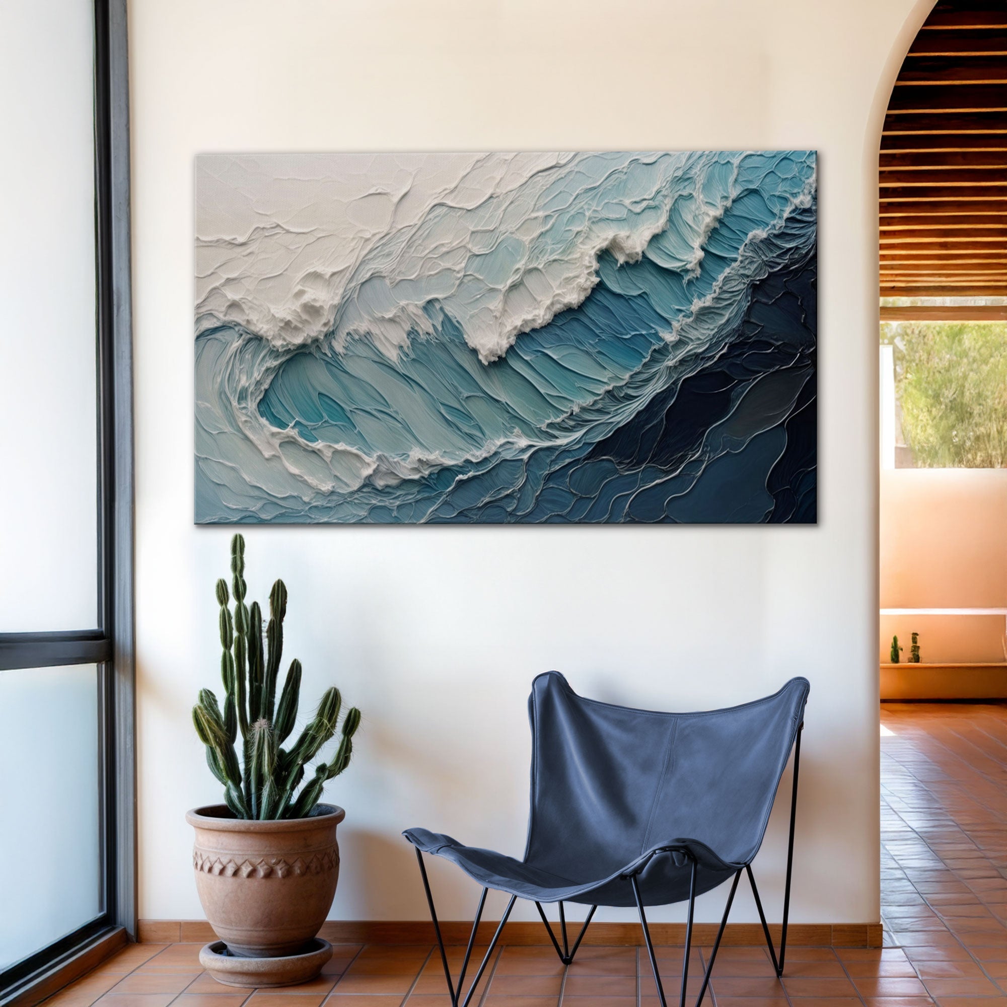Ocean's Embrace Seascape Wall Art