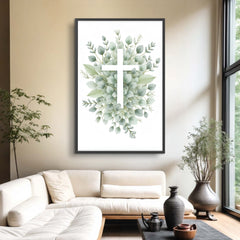 Minimalist Cross Faith Wall Art