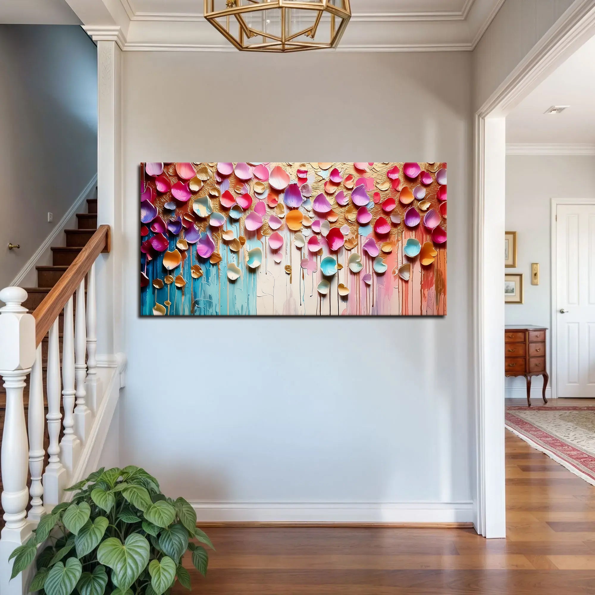Vibrant Petals Wall Art