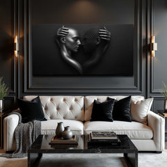 Eternal Love Figure Abstract Wall Art III
