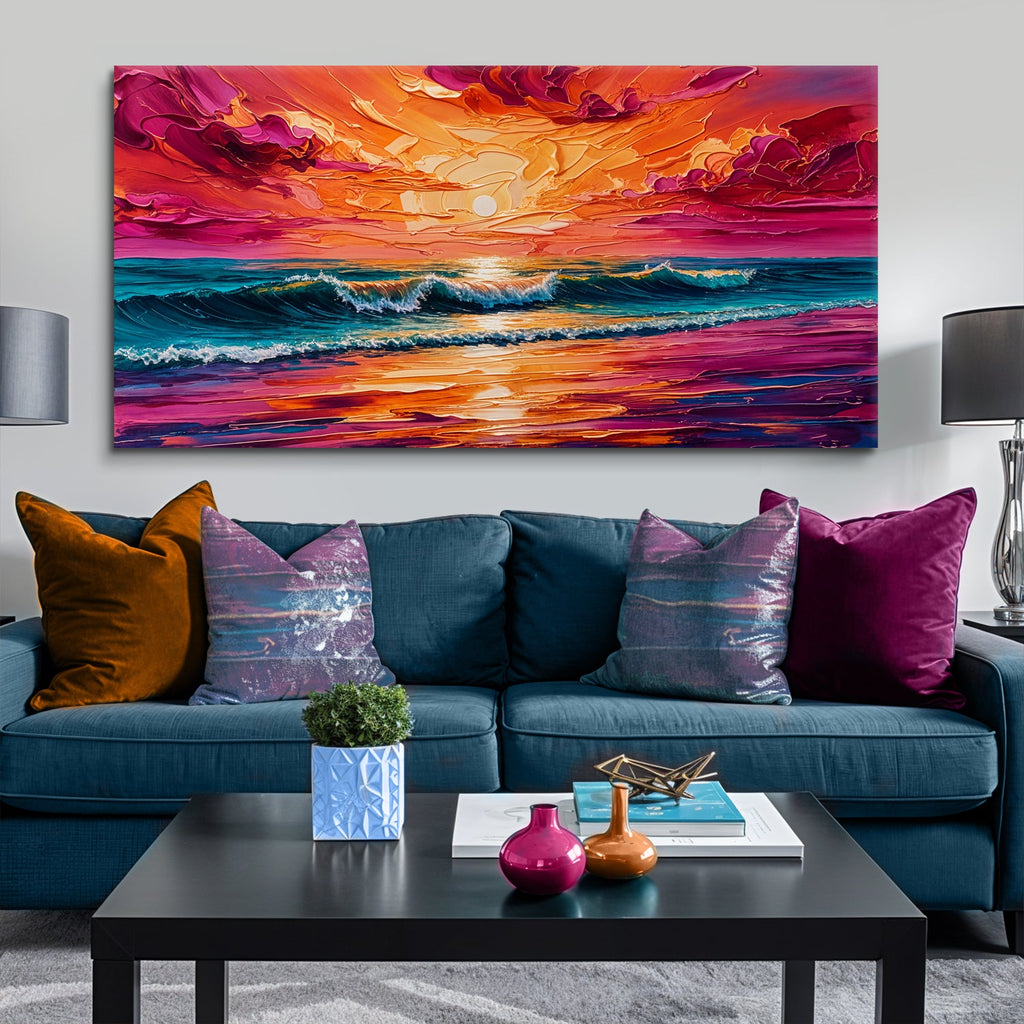 Coastal Sunset Wall Art