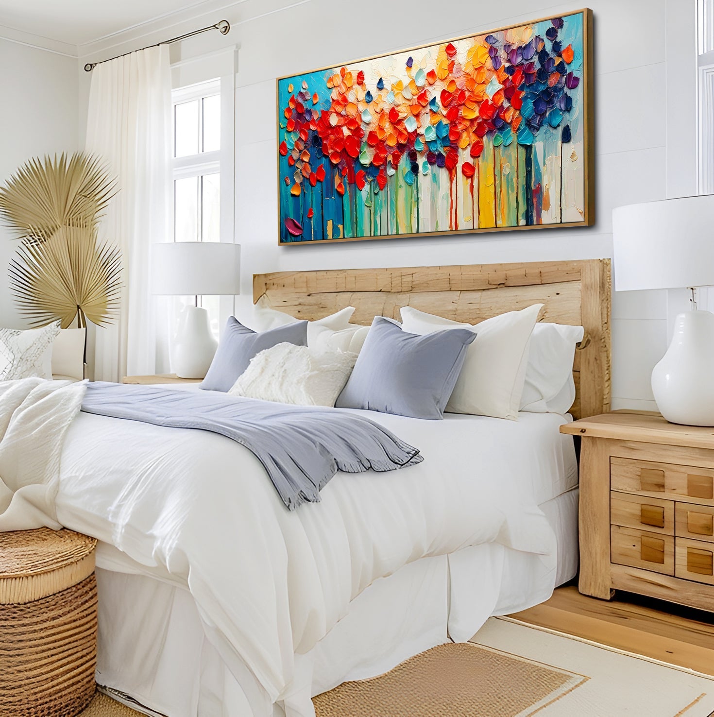 Colorful Petals Wall Art
