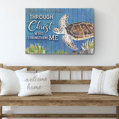 I Can Do All Things Through Christ Who Strengthens Me Faith Sign IV