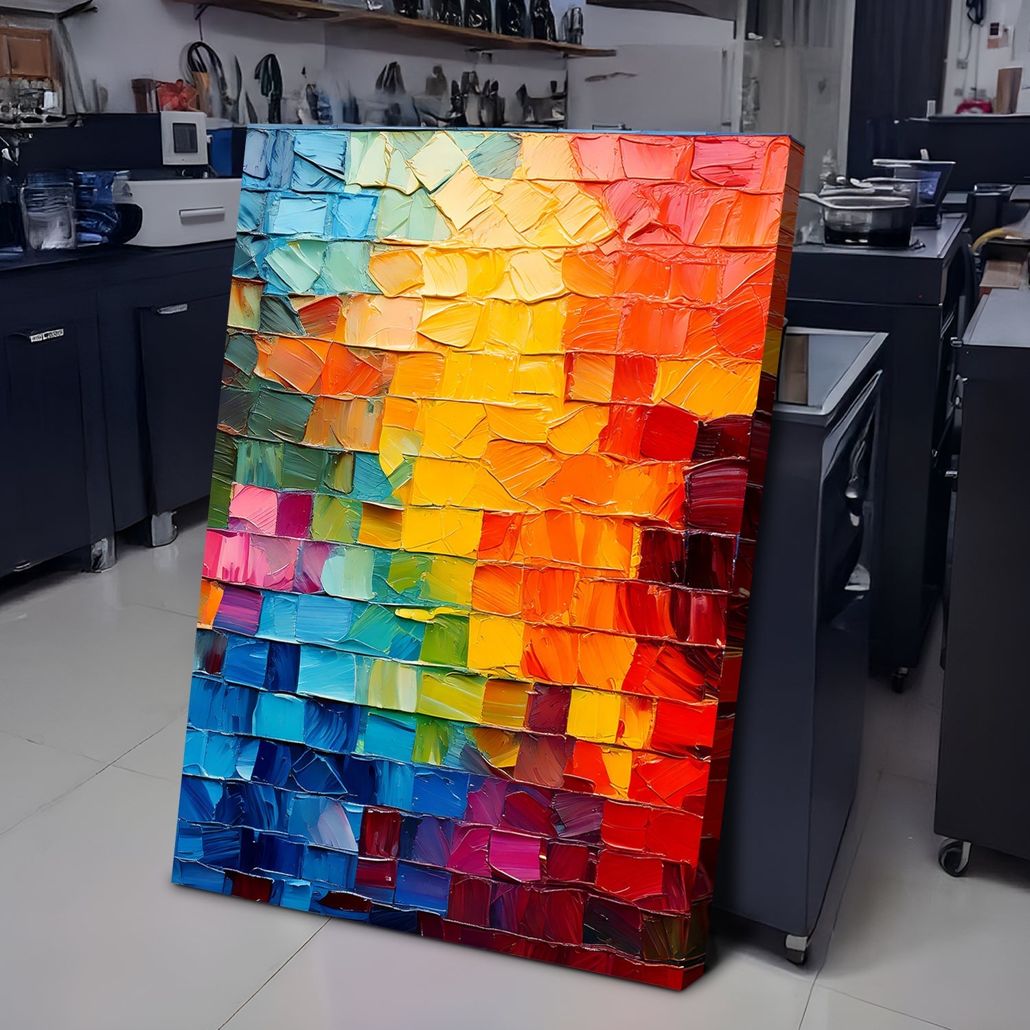 Spectrum Mosaic Wall Art