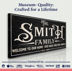 Family Sign XXV