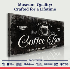 Coffee Bar Sign V