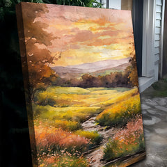 Misty River Wall Art