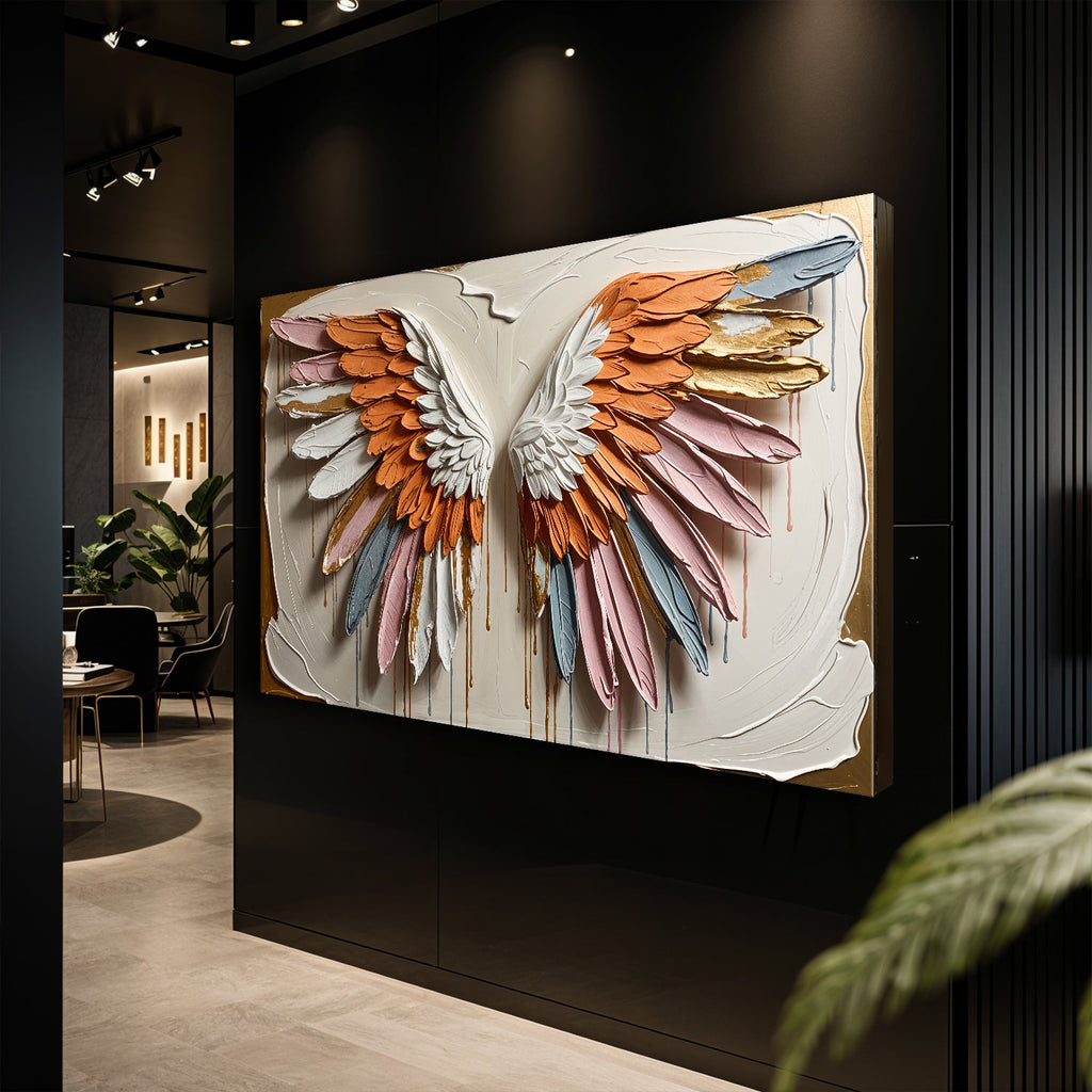 Angelic Wings Wall Art