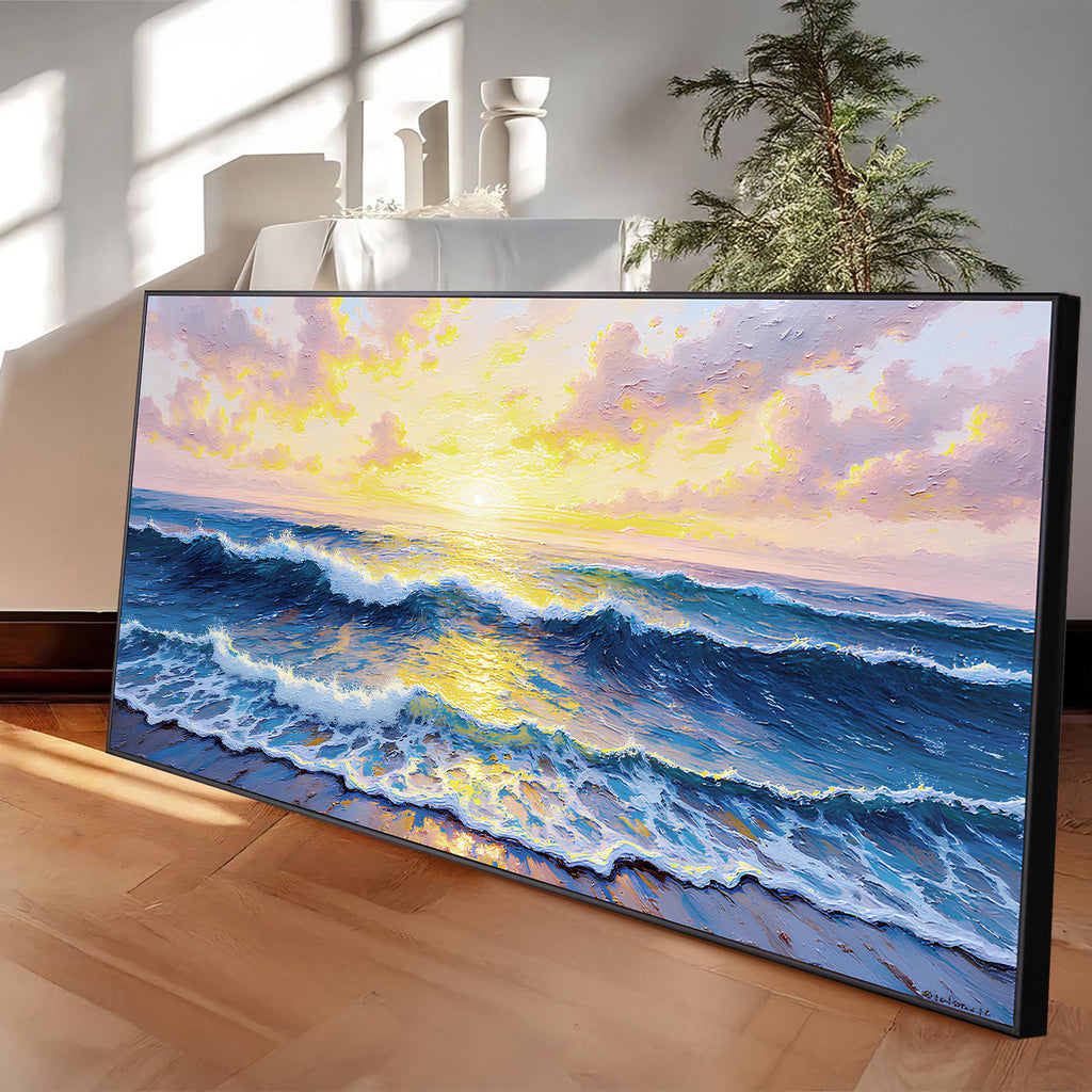 Golden Horizon Wall Art