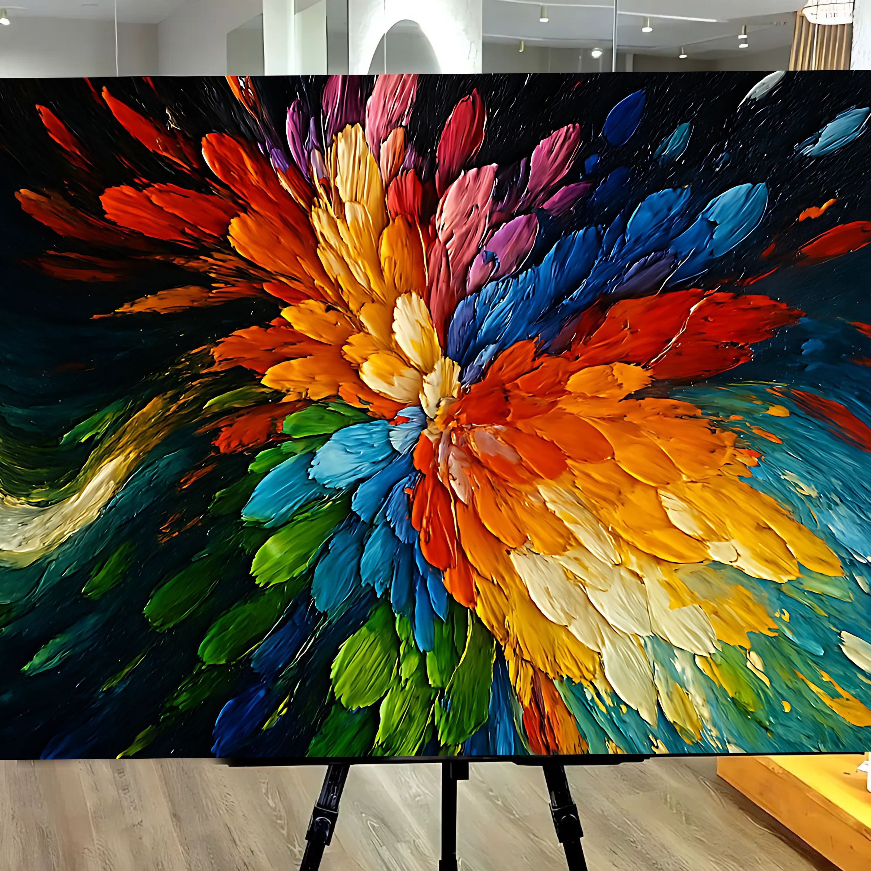 Cosmic Burst Wall Art