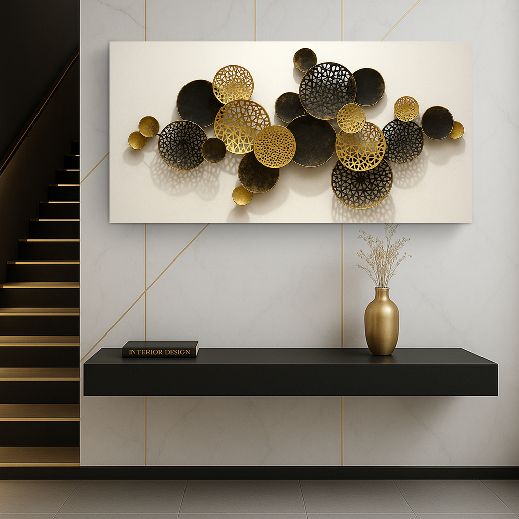 Lotus Leaf Abstract Wall Art V