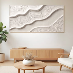 Ivory Abstract Wall Art II
