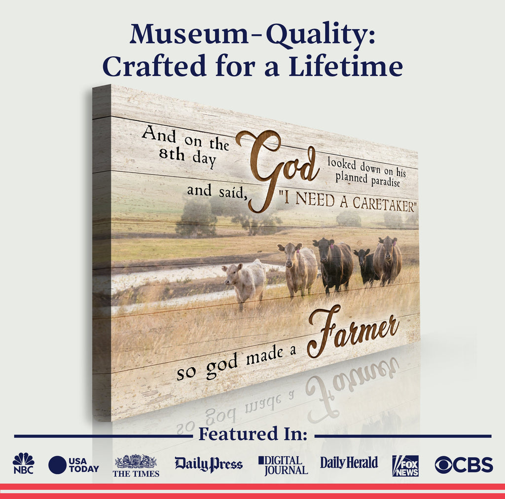 On The 8th Day God Made A Farmer Sign III