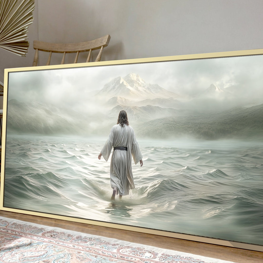 Walking on Water - Faith Wall Art VIII
