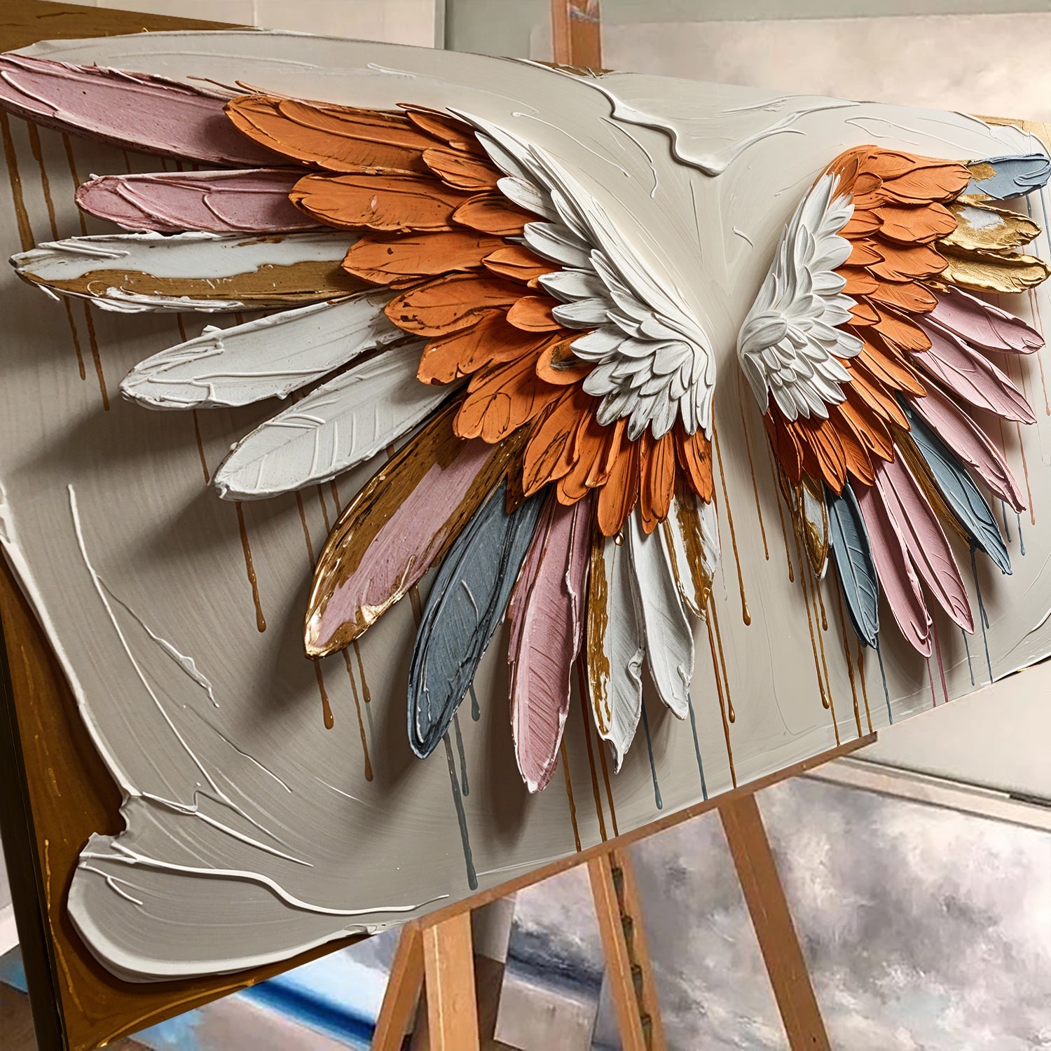 Angelic Wings Wall Art
