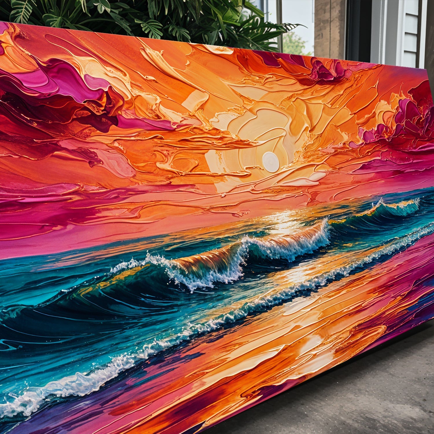 Coastal Sunset Wall Art