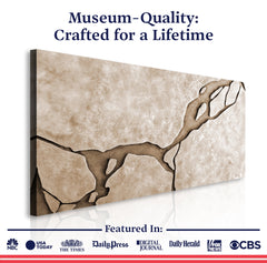 Muddy Abstract Wall Art