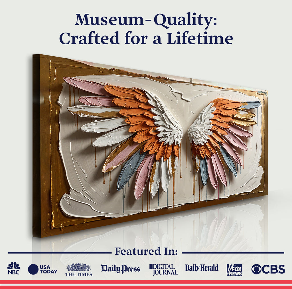 Angelic Wings Wall Art