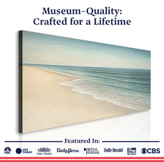 Beach Shoreline Coastal Wall Art II