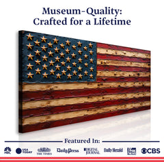 Old Glory American Flag Wall Art