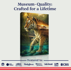 Tiger's Allegory Wall Art