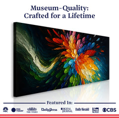 Cosmic Burst Wall Art