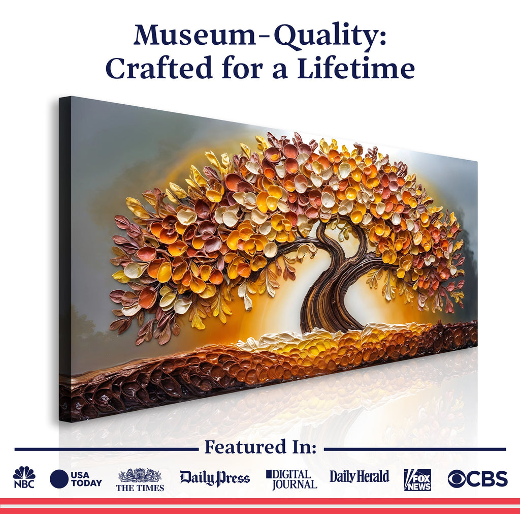 Golden Autumn Wall Art