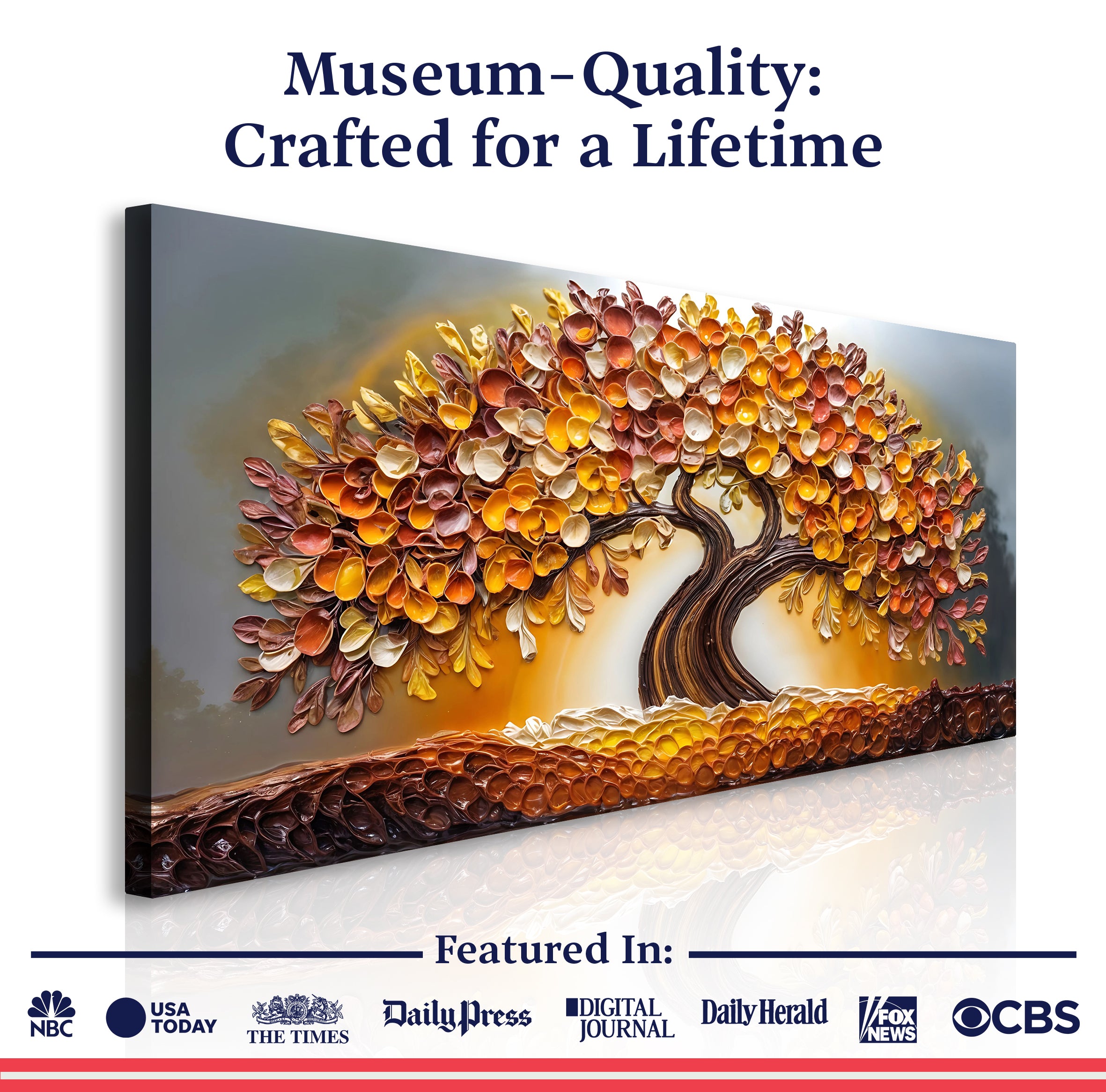 Golden Autumn Wall Art