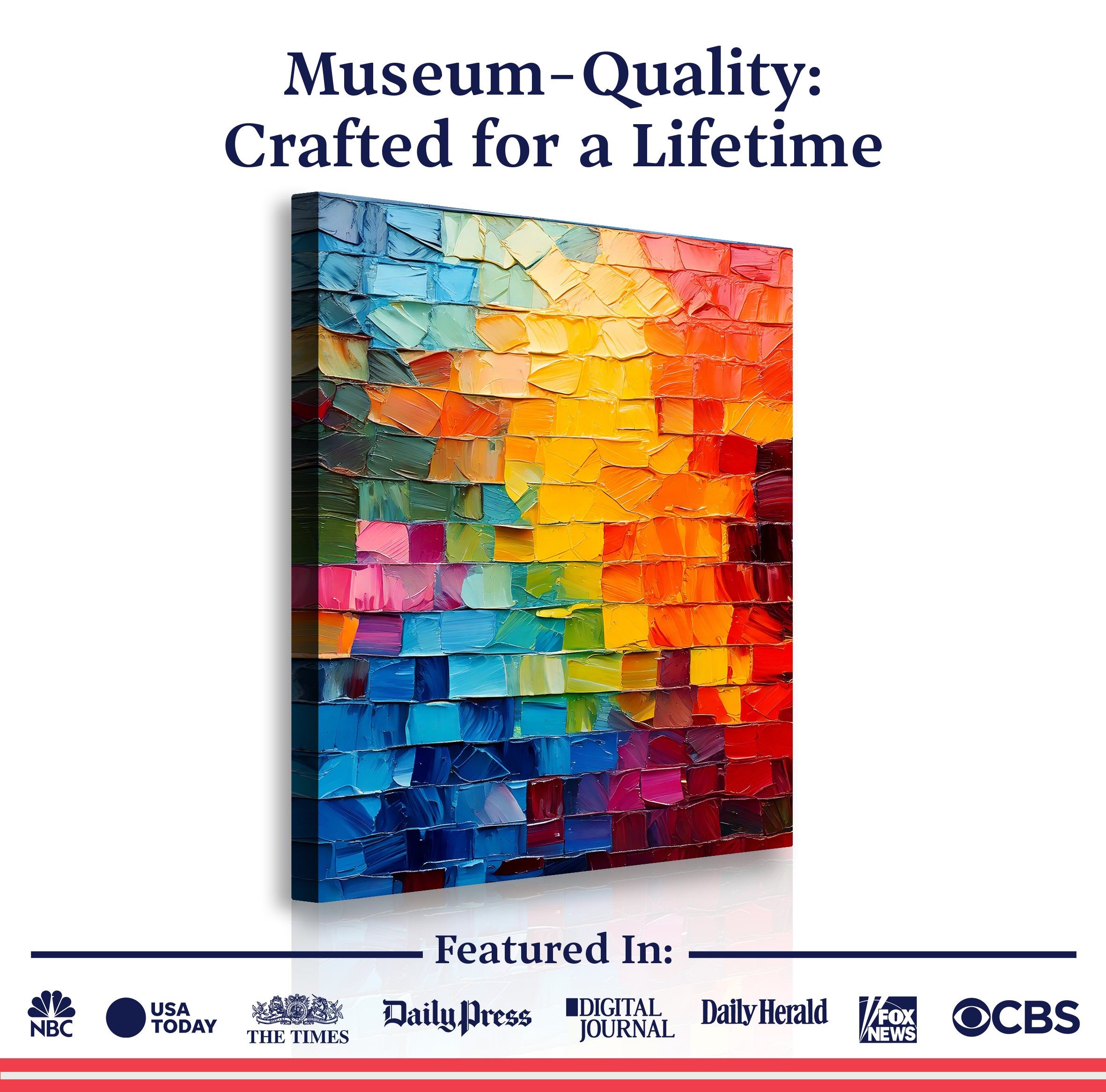 Spectrum Mosaic Wall Art