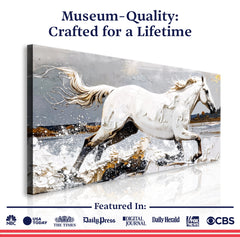 Modern Abstract Horse Wall Art