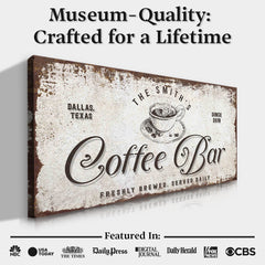 Coffee Bar Sign
