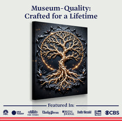 3D Celtic Tree of Life Wall Art II