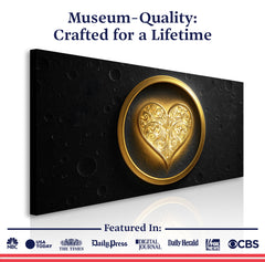 Heart Eclipse Wall Art