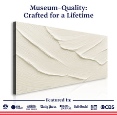 Abstract Minimalist Wave Wall Art II