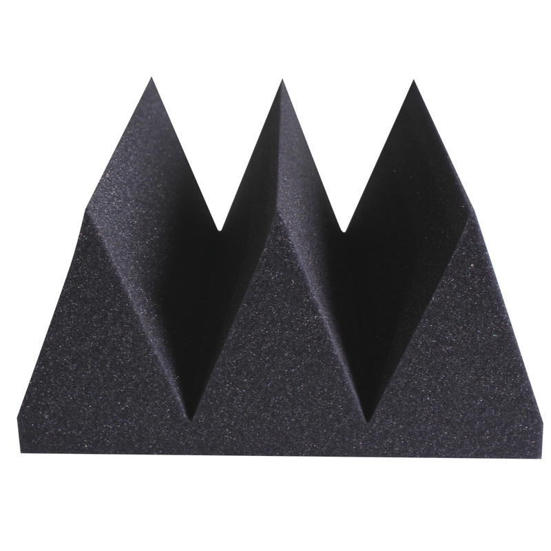 Six Inch Acoustic Foam Wedge Panels - 12x12x6