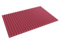 3 Inch Acoustic Foam Pyramid Style Panels - 13 Color Options