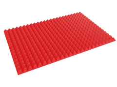 3 Inch Acoustic Foam Pyramid Style Panels - 13 Color Options