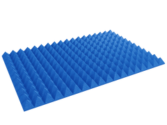 4 Inch Acoustic Foam Pyramid Style Panels - 13 Color Options