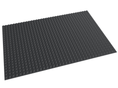 2 Inch Acoustic Foam Pyramid Style Panels - 13 Color Options