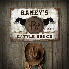 Cattle Brand - Holstein Sign