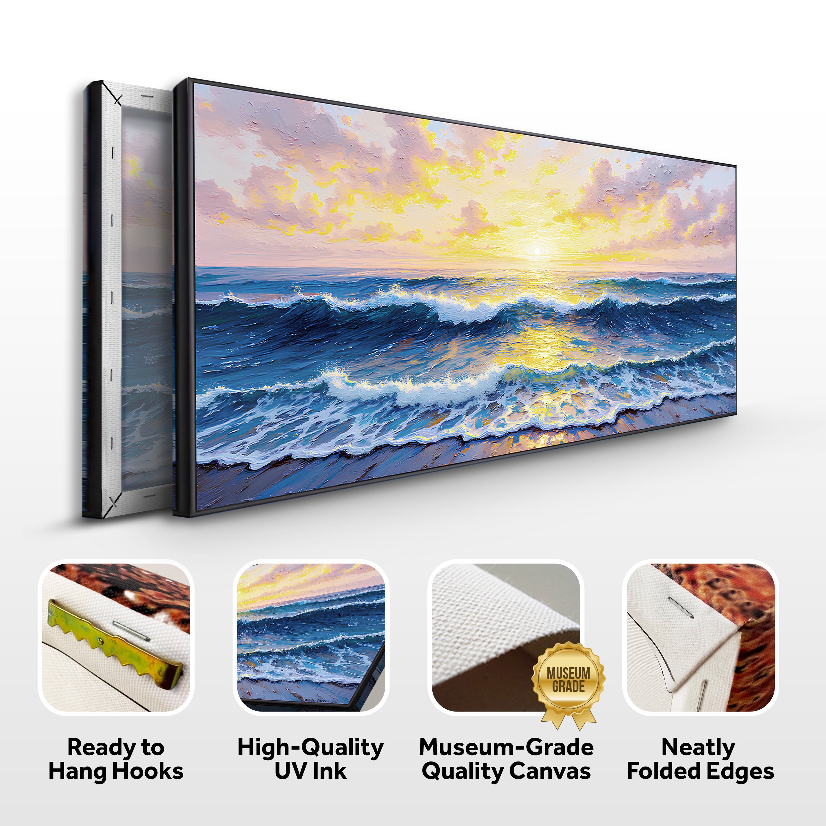 Golden Horizon Wall Art