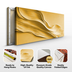 Gold Minimalist Wall Art II