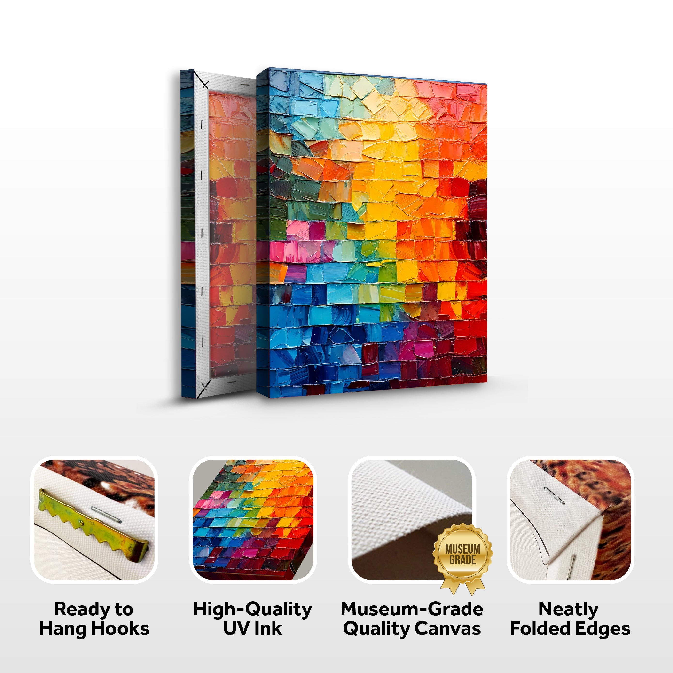 Spectrum Mosaic Wall Art