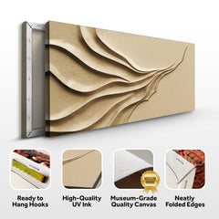 Beige Minimalist Wall Art II