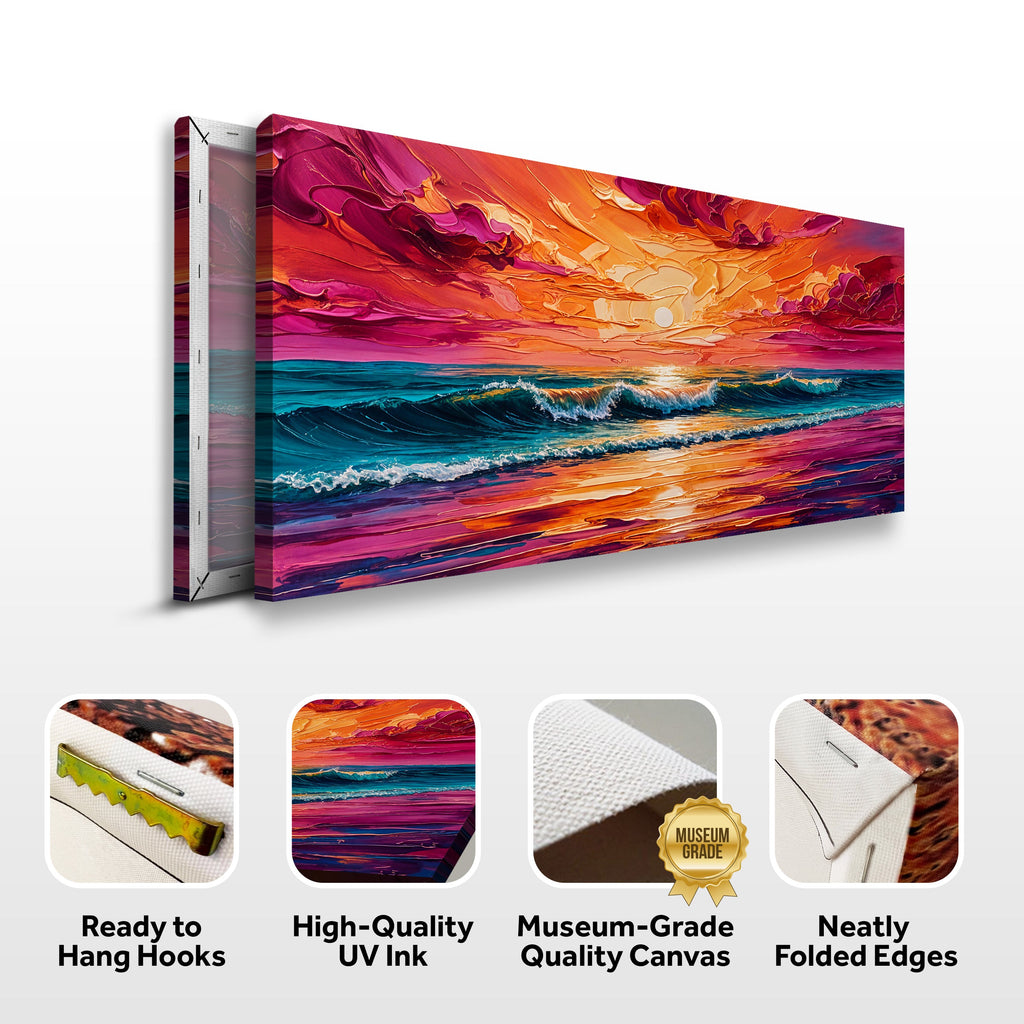 Coastal Sunset Wall Art
